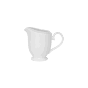 Classic White Coupe Cream Jug