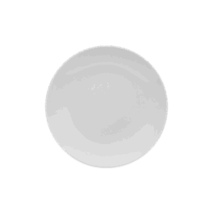 Classic White Coupe Salad Plate